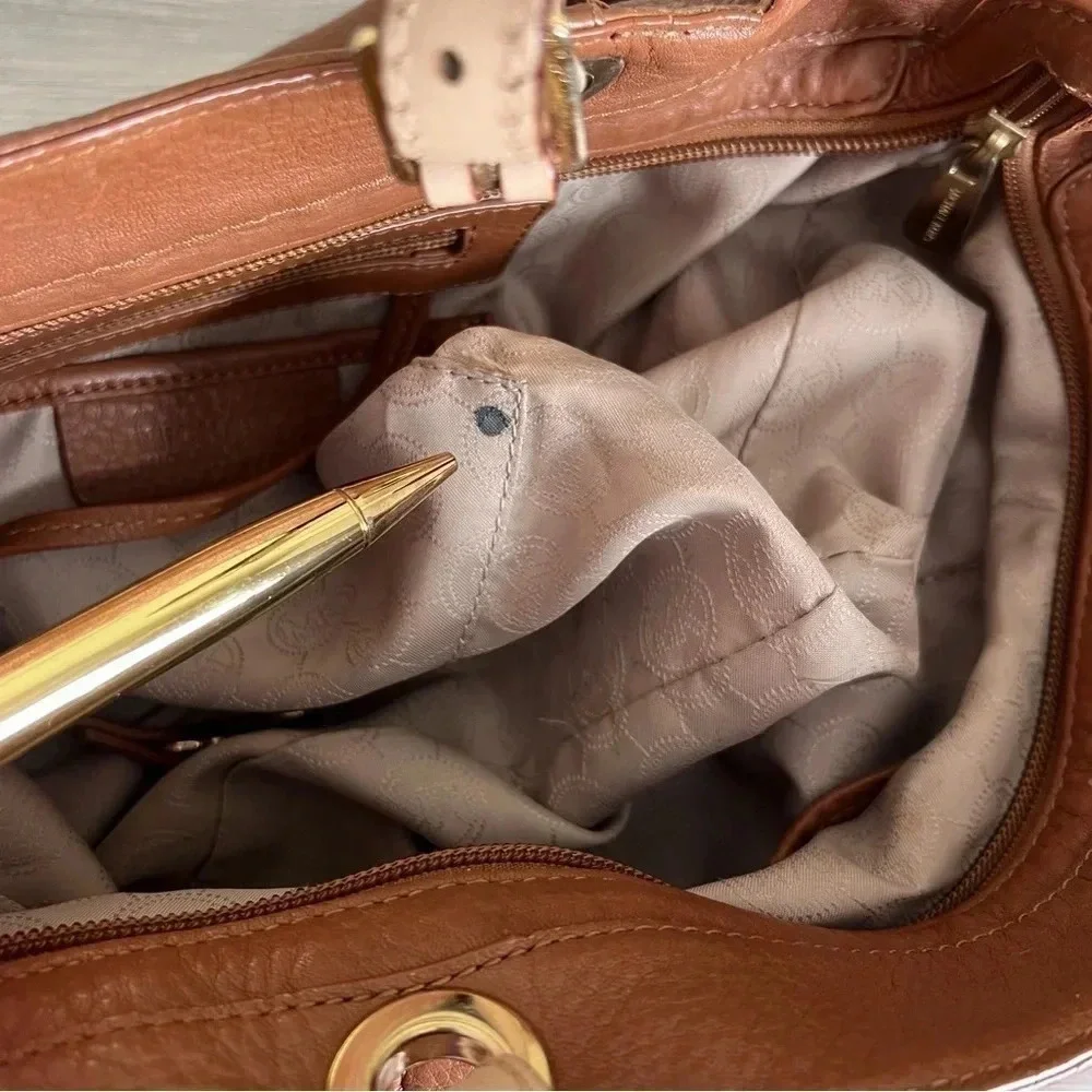Michael Kors Pebbled Leather Tote Bag